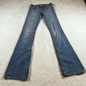 Miss Me JP5017 Mid-rise Bootcut Blue Jeans - size 27 - good condition